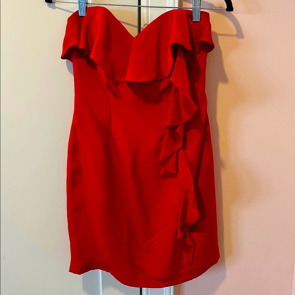 Jay Godfrey Red mini dress SIZE 2